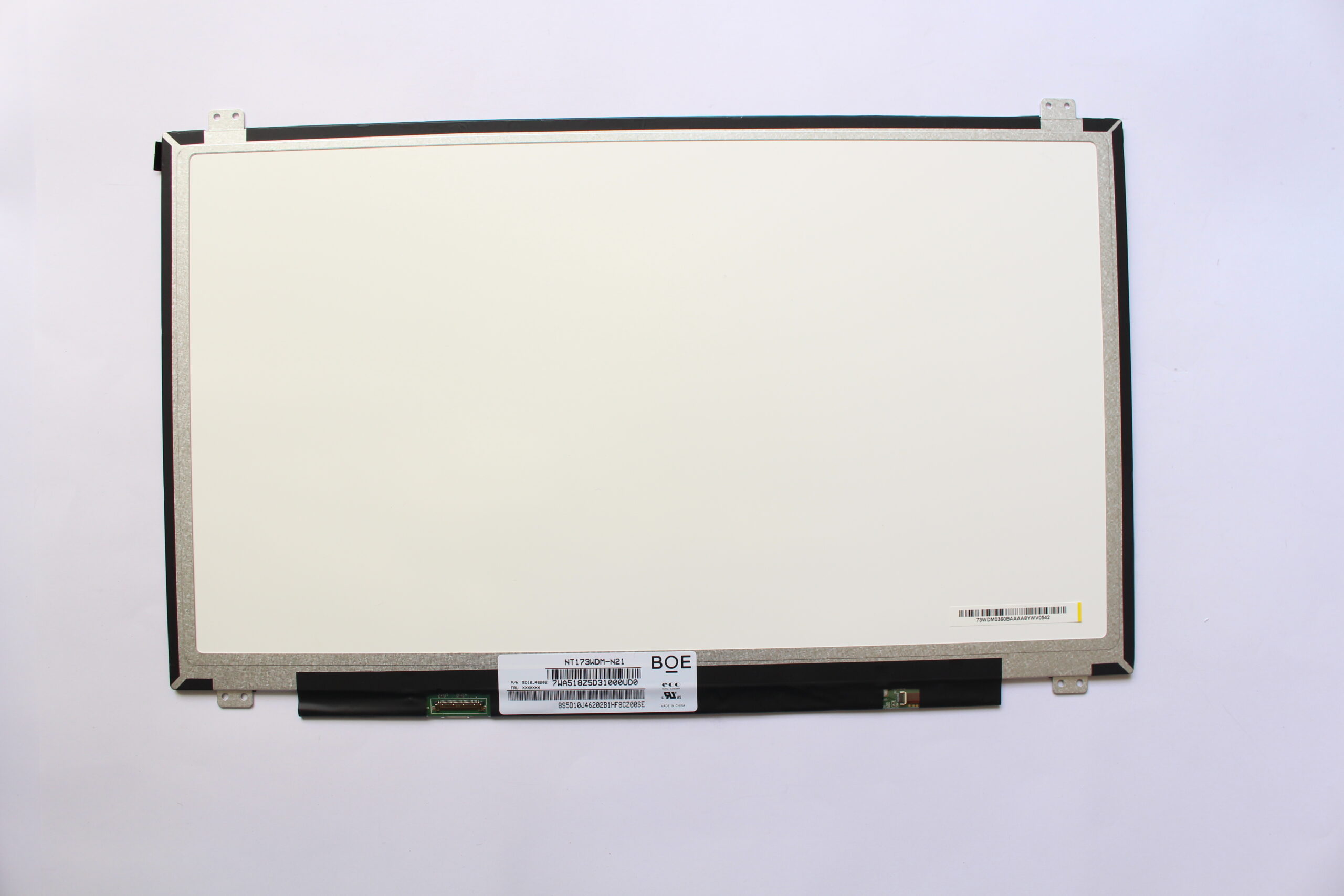 Écran LCD LED 17.3 Pouces N173FGA-E34 REV.C1 - Résolution 1600x900 - Connecteur 30 Pins - Neuf Avec Garantie