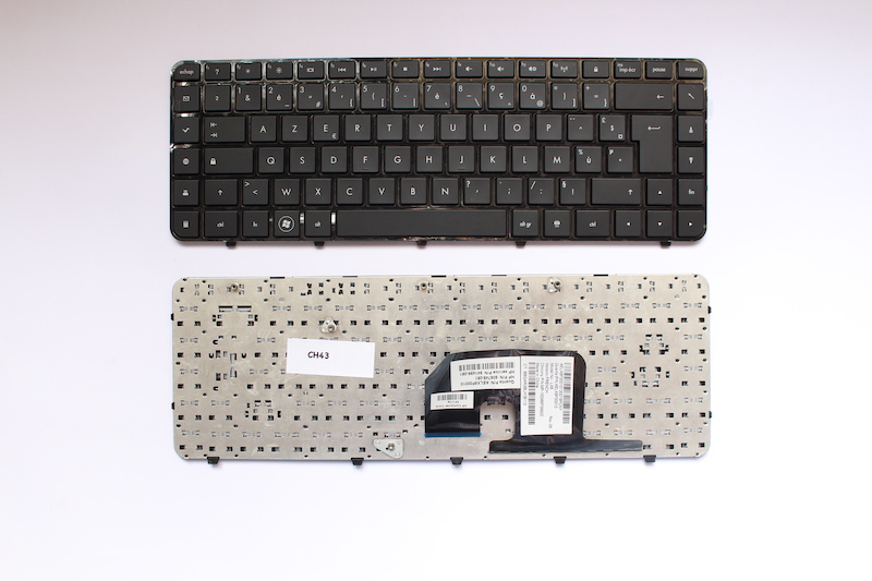Clavier HP Pour Pavilion DV6 DV6-1225SF - Référence AEUT3F00140 - Occasion En état Fonctionnel