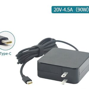 CHARGEUR POUR PC PORTALE 20V/4.5A 90W TYPE C SQUARE