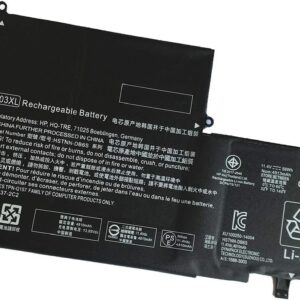 BATTERIE INTERNE POUR PC PORTABLE HP SPECTRE PRO X360 G1-G2  11.4V-56WH    PK03XL