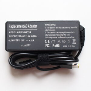 CHARGEUR POUR PC PORTABLE E LENOVO 20V*4.5A – USB PIN