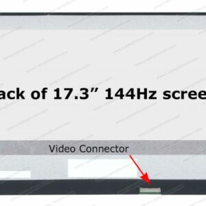 Afficheur 17,3″  LED SLIM 40 PINS FULL HD 1920*1080 NANO SANS FIXATION 144HZ  IPS  GRADE A+ NV173FHM-NX4