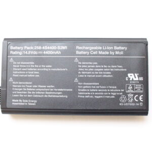 Batterie Pour Pc Portable Fujitsu Siemens AMILO A1630 – D1840  Fujitsu  Widescreen Fujitsu Amilo A1630 Widescreen Fujitsu Amilo D-1840 Fujitsu Amilo D-1845 Fujitsu Amilo D1840 Fujitsu Amilo D1845  14.8V – 4400mAh – 258-4S4400-S2M1