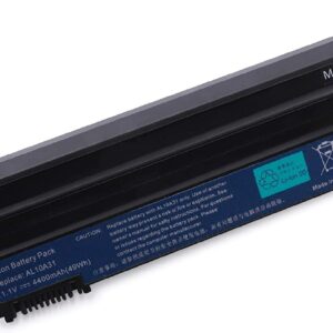 Batterie POUR PC PORTABLE Acer Aspire ONE AOD255 AOD260 D255 D257 D260 Series Aspire One Happy Acer Aspire One 360 (D260) 522 722 D270 E100 D255E 11.1V -4400mAh – 49Wh- AL10B31