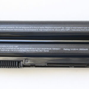 Batterie POUR PC PORTABLE Dell Inspiron  15-3521 15-3531 15-3537 15-3542 15-3543 15r-5521 15r-5537 17-3721 17-3737 17r-5737 17r-5727 14r-5421 14r-3437 Latitude 312-1387 312-1390 3521 – 14R – 15R – 14 – 7R   14.8v – 2200mAh – 33Wh – MR90Y –