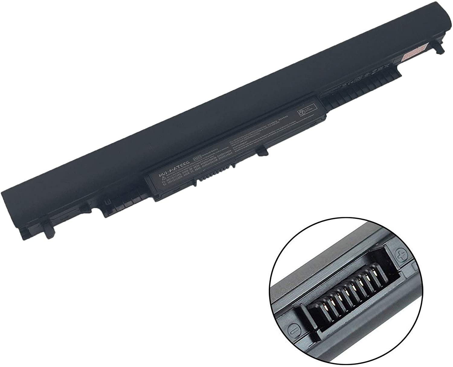 ARyee HS03 Batteria Per Notebook HP: Compatibile Con Serie 240, 245, 250, 255, 256 G4, HP Notebook 14/15. Ioni Di Litio 14.8V 2200mAh 4 Celle, Sostituisce HS04 E Altri