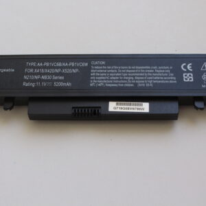 Batterie POUR PC PORTABLE Samsung N210 – N220 – N230 – NB30- NP-N210, NT-NB30 11.1V – 4400mAh – 49Wh – AA-BP1VC6 –