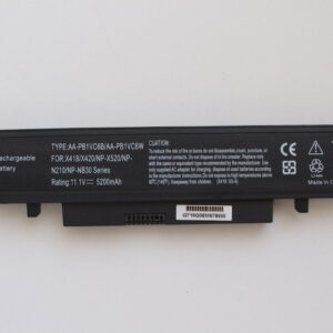 Batterie POUR PC PORTABLE Samsung N210 – N220 – N230 – NB30- NP-N210, NT-NB30 11.1V – 4400mAh – 49Wh – AA-BP1VC6 –