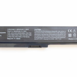 Batterie POUR PC PORTABLE Toshiba Satellite L750 C650 C660 C660D C650D C655 C665 C670D L750D L755 L755D L770 L775 P750, Toshiba Satellite Pro C650 C650D C660 C660D 11.1V -4400mAh-49Wh- PA3817U-1BRS-