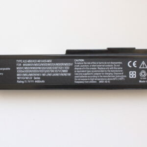 Batterie POUR PC PORTABLE ASUS N53 N53J N53JN N53N N53S N53SV N61 N61J N61JV N61VG N61VN M50V G51J G60JX X57V 11.1V – 4400mAh – A32-M50