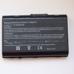 Batterie Pour Pc Portable Toshiba COSMIO X300, Qosmio X305 Series 11.1V – 5200mAh -PA3641U-1BRS-