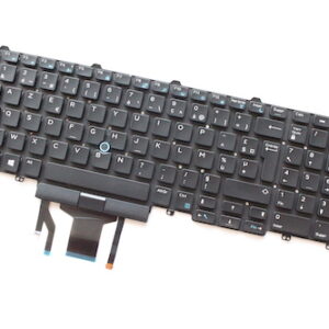 Clavier POUR PC PORTABLE DELL Latitude E5550 – 5580 Avec Rétroéclairage