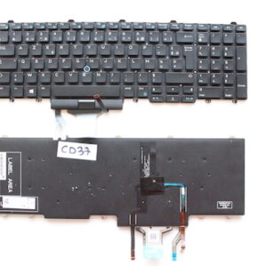 Clavier POUR PC PORTABLE DELL Latitude E5550 – 5580 Avec Rétroéclairage