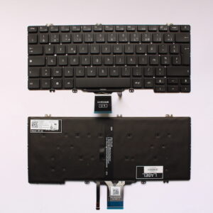 Clavier POUR PC PORTABLE DELL Latitude E7280 Avec Rétroéclairage