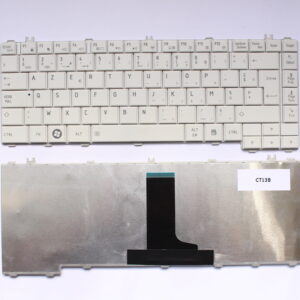 Clavier POUR PC PORTABLE TOSHIBA C640 – L635 BLANC