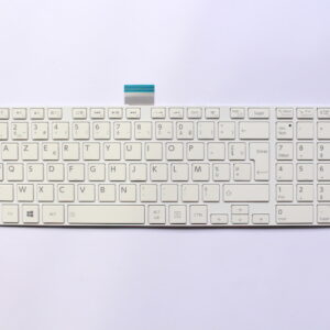 Clavier POUR PC PORTABLE TOSHIBA L70 / L75 BLANC