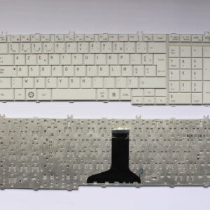 Clavier POUR PC PORTABLE TOSHIBA C650 – C660 – L750 BLANC