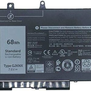 BATTERIE INTERNE DELL LATITUDE E5580  5480 5580 5280 5590 5490 E5480 E5580 E5490 E5590 Precision 15 3520 3530 Series  7.6V  68WH / GJKNX