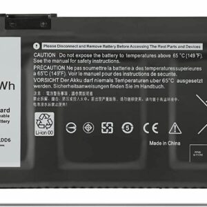 BATTERIE INTERNE POUR PC PORTABLE  Dell Inspiron 3480 3481 3482 3490 3493 3590 3593 3595 3580 3581 3582 3583 3584 3585 3780 3781 3782 3785 3790 3793 5481 5485 5488 5491 5493 5590 5591 5593 5594 5598 DELL VOSTRO 14 3000 SERIES  11,4V-42WH -YRDD6-