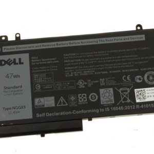 BATTERIE INTERNE  POUR PC PORTABLE DELL LATITUDE E5250 E5270 E5470 M3510 E5570 E5550  11.4V -47 WH- NGGX5