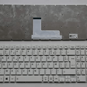 CLAVIER POUR PC PORTABLE TOSHIBA SATELLITE L50-B COULEUR BLANC