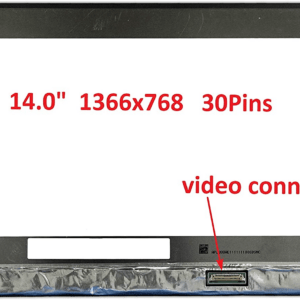 Afficheur 14,0 LED SLIM 30 PINS HD 1366*768 IPS  NANO SANS FIXATION CONNECTEUR INTEGREE