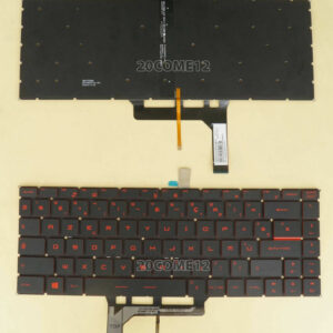 CLAVIER POUR PC PORTABLE MSI GF63 WITH RED BACKLIGHT