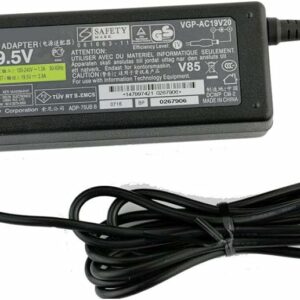 CHARGEUR POUR PC PORTABLE SONY VAIO 19.5V 3.9A  – 76W 6.5*1.4*4.4MM AVEC PIN
