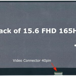 AFFICHEUR 15.6″ LED SLIM 40 PINS NARROW SANS FIXATION FULL HD 1920*1080 IPS 165HTZ / B156HAN12.1