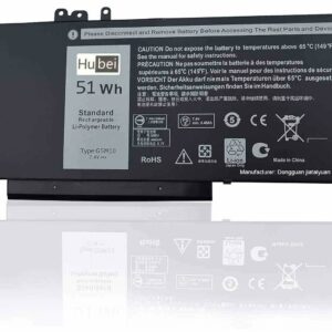 6MT4T Batterie Interne Pour Pc portable Dell Latitude E5270 E5470 E5550 E5570 Precision 15 3510 7.6V – 62 Wh – 6MT4T-