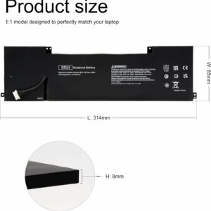 BATTERIE INTERNE POUR PC PORTABLE HP OMEN 15-5000 SERIES 15.2V 58 WH -RR04 – HSTNN-LB6N-