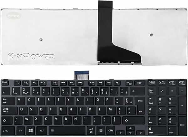 CLAVIER AZERTY Pour Pc Portable TOSHIBA Satellite C50-A * C50D-A * C50T-A * C55-A SERIES