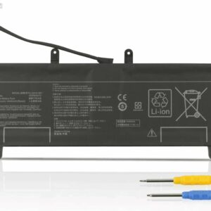 Batterie Interne Pour Pc Portable ASUS ZenBook Duo 14 UX481 UX481F UX481FL UX481FA UX481FLY UX4000F UX4000FL UX481FL-BM044T UX481FL-BM039R UX481FL-BM042T UX481FL-BM040T UX481FL-HJ093T HJ105T (15.4V-70Wh) C41N1901