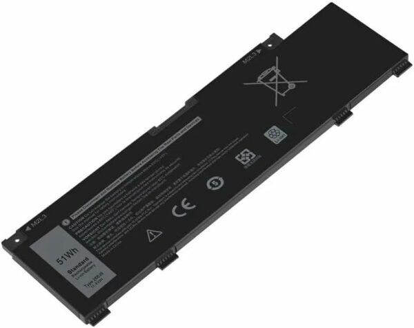 BATTERIE POUR PC PORTABLE Dell G3 3790 3590 3779, G5 5500 5587,G7 7590 7790 11.4V 51WH - 266J9 – Image 2