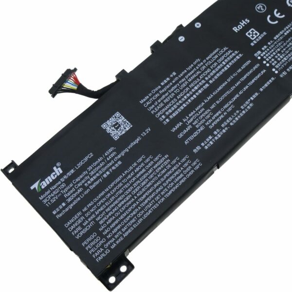 BATTERIE POUR PC PORTABLE Lenovo Ideapad Gaming 3 15ACH6 11,52 V 3910 mAh/45 Wh L20C3PC2 – Image 2