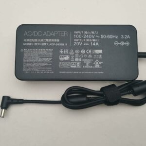 CHARGEUR POUR PC PORTABLE ASUS GAMING ROG STRIX 20V – 14A  280W – 6.0*3.7MM AVEC PIN