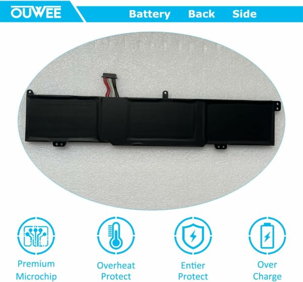 Batterie Interne Pour Pc Portable Lenovo ideapad L340-15IRH L340-17IRH Gaming Series Notebook 11,4 V 45 Wh 4000 mAh - L18M3PF1 - – Image 2