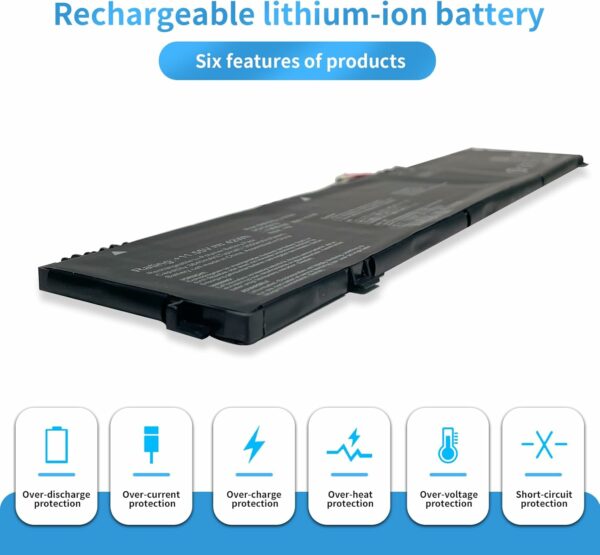 Batterie Interne Pour Pc Portable ASUS VivoBook S14 S432FA S432FL Vivobook S15 S532FA S532FL X432FL X432FLC X532FL X532FLC X532FA S432FA-EB008T S5532FA 32FA-DHH 55 (11,55 V 42WH) C31N1843 – Image 3