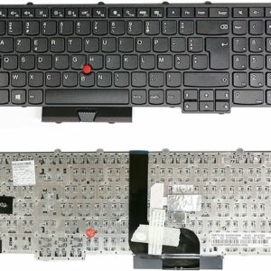 CLAVIER AZERTY POUR PC PORTABLE LENOVO THINKPAD P50 – P70 – P51 – P71 SERIES WITH TRACKPOINT