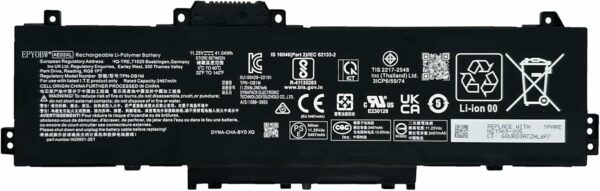 Batterie Interne Pour Pc Portable  HP 240 G10 / 245 G10 / 246 G10 / 250 G10 / 255 G10 / 256 G10 / 14-EE 14-EP 14-EM 15-FC 15-FD Series   (11.25V / 41.04Wh) AE03XL