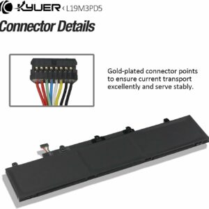Batterie Interne Pour Pc Portable Lenovo ThinkPad E14 E15 2nd 3rd 4th Gen Series  (11.1V – 45Wh) L19C3PD5