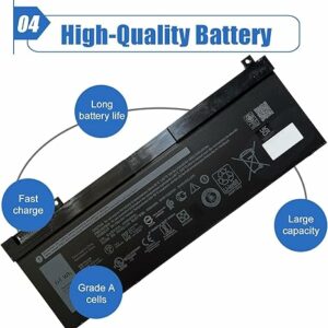 Batterie Interne Pour Pc portable Dell Precision 7330 7530 7540 P74F 7730 7740 P34E Series 7.6V 64Wh  5TF10