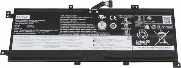 Batterie Interne Pour Pc Portable Lenovo  ThinkPad L13 Yoga 20R5/20R6, Gen 2 20VL/20VK/21AD/21AE   15.4V   L18M4P90