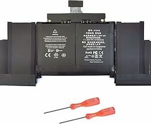 BATTERIE INTERNE POUR PC PORTABLE MACBOOK PRO 15″ A1398 RETINA VER 2015 FIT 020-00079 – 11.36V 99.5Wh A1618