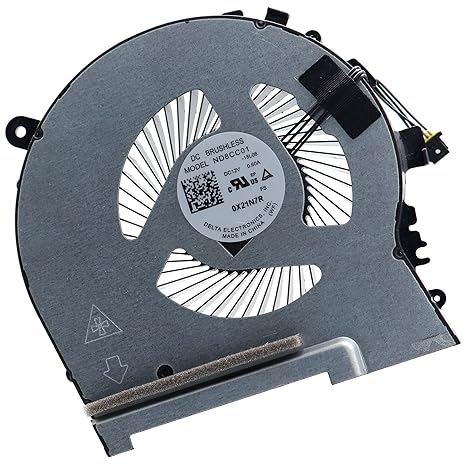 VENTILATEUR CPU POUR PC PORTABE HP OMEN 15-DH 15T-DH 15-DH1070WM 15-DH0111TX 15-DH002NR 15-DH0015NR