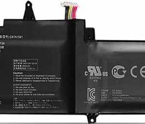 BATTERIE INTERNE POUR PC PORTABLE ASUS ROG STRIX  GL702V GL702VT GL702VM SERIES – 15.2V * 76WH – C41N1541