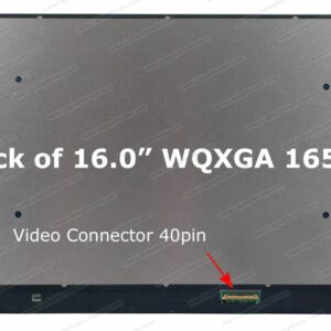 AFFICHEUR 16.0″ LED SLIM 40-PINS NANO SANS FIXATION CARTE INTEGREE FULL HD WQXGA 2560*1600 / 165HZ – IPS NE160QDM-NYC