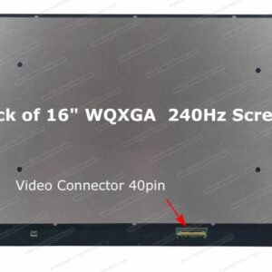 AFFICHEUR 16.0″ LED SLIM 40-PINS WQXGA 2560*1600 240HZ IPS CARTE INTEGREE – NE160QDM-NZB V8.0