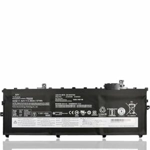 BATTERIE INTERNE POUR PC PORTABLE LENOVO ThinkPad X1 Carbon 5th Gen/X1 Carbon 6th Gen Series Notebook 01AV430 SB10K97587 SB10K97588 01AV494 01AV429 SB10K97586 – 11.52V – 57Wh – 4950mAh – 01AV431