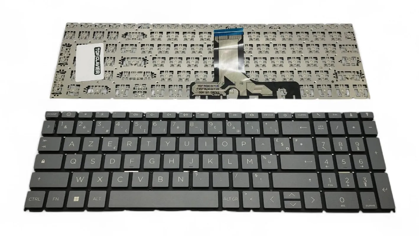 CLAVIER AZERTY POUR PC PORTABLE HP PAVILLION 15-FC SERIES 15-FD Series 17-CN SERIES 17-CP SERIES